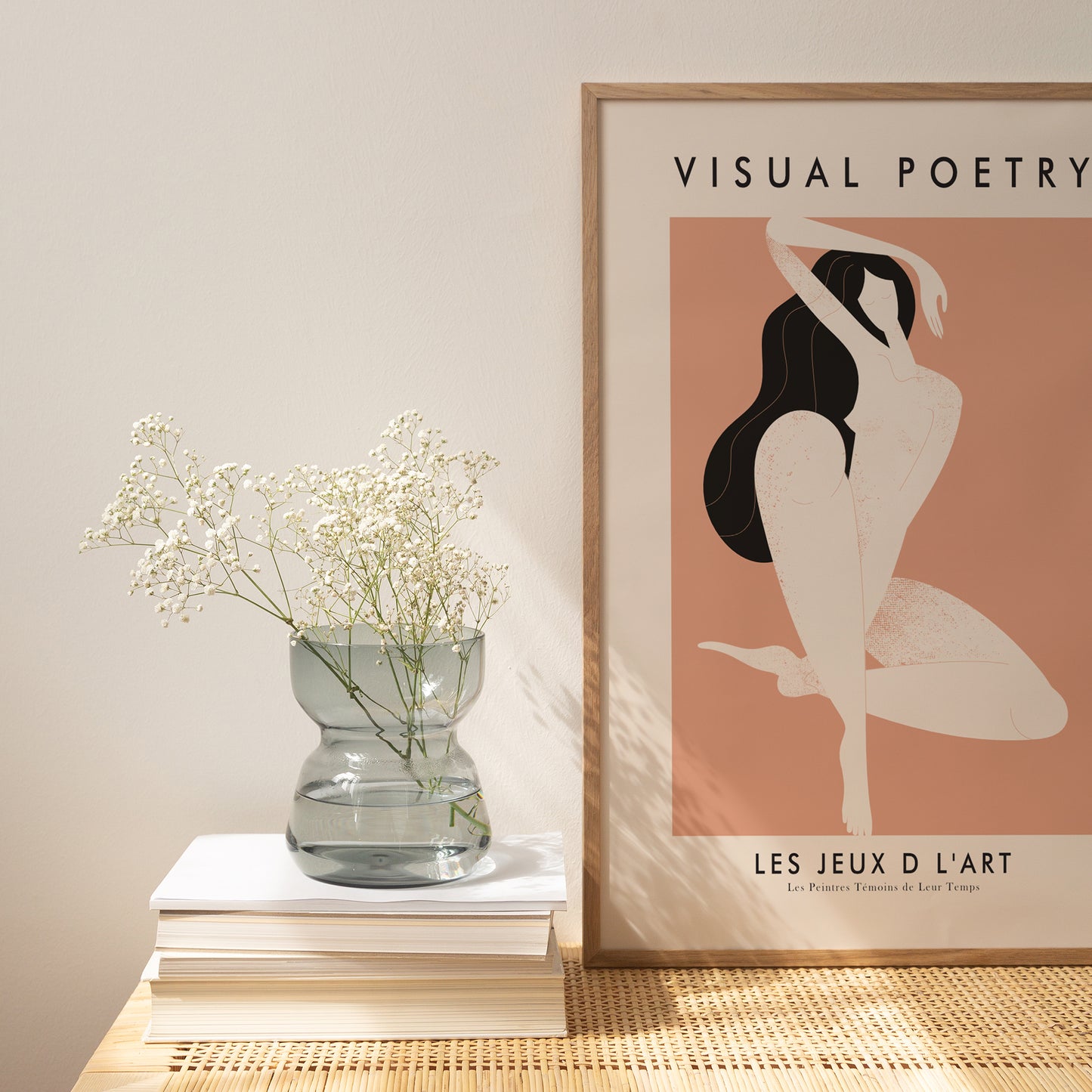 Visual Poetry Woman Poster