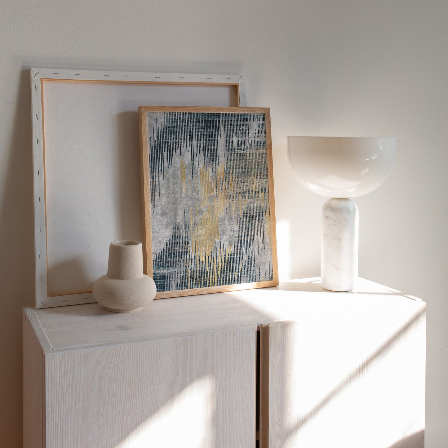 Hygge Living Abstract Poster