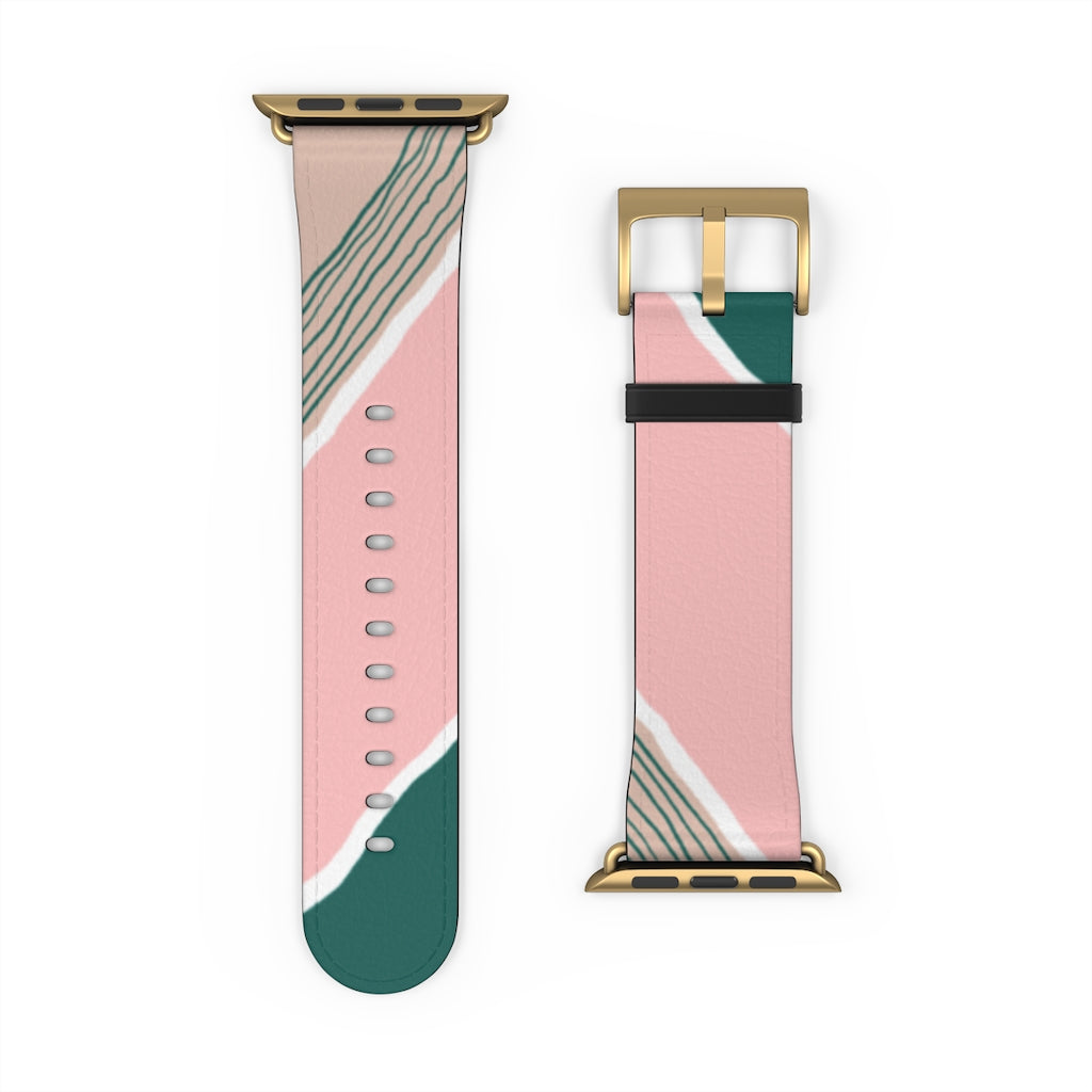 Abstract Beach Apple Watch Band