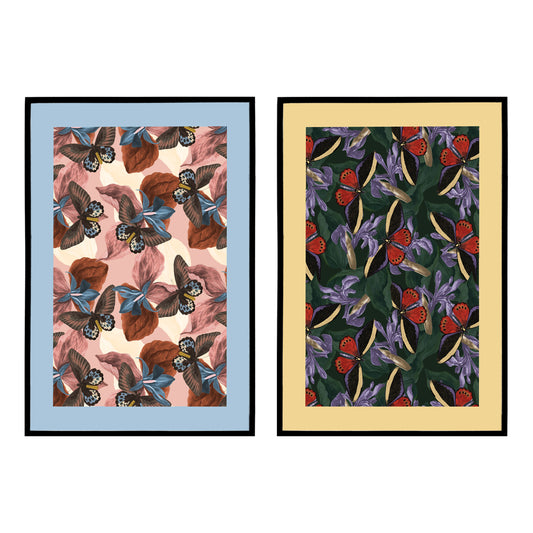 Set of 2 Classic Eclectic Prints