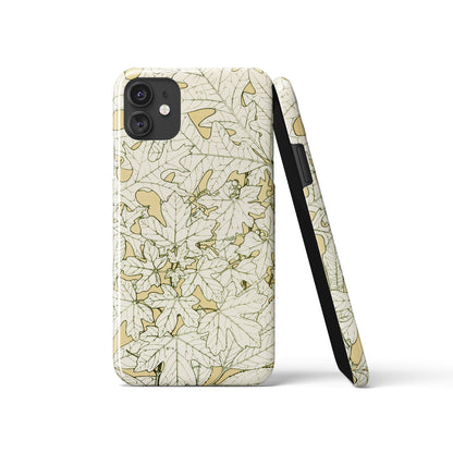 Vintage Nature Leaves iPhone Case