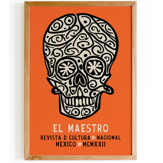 Mexican Art Exhibition Poster