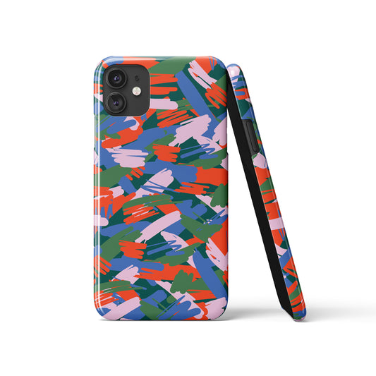 Colorful Pollock iPhone Case