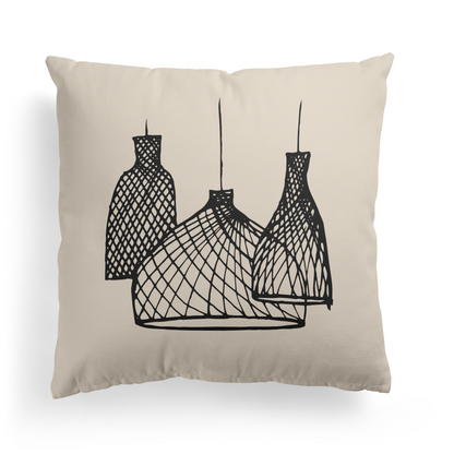 Boho Chandeliers Cute Throw Pillow