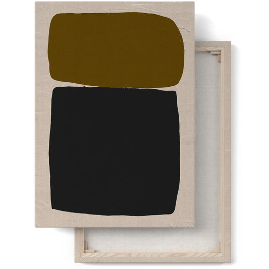 Minimalist Aesthetic Stones Canvas Print