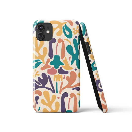 Mid Century Art iPhone Case