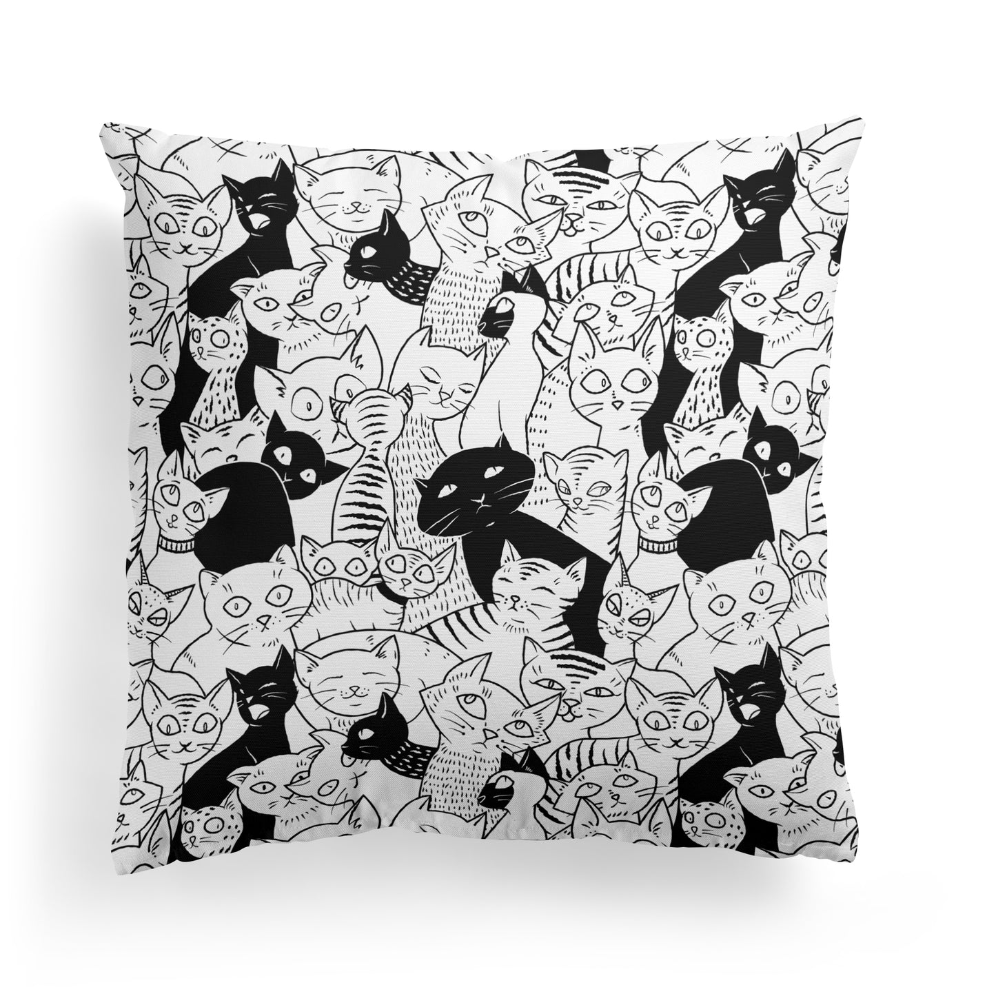 Pillow with Sweet Kitties