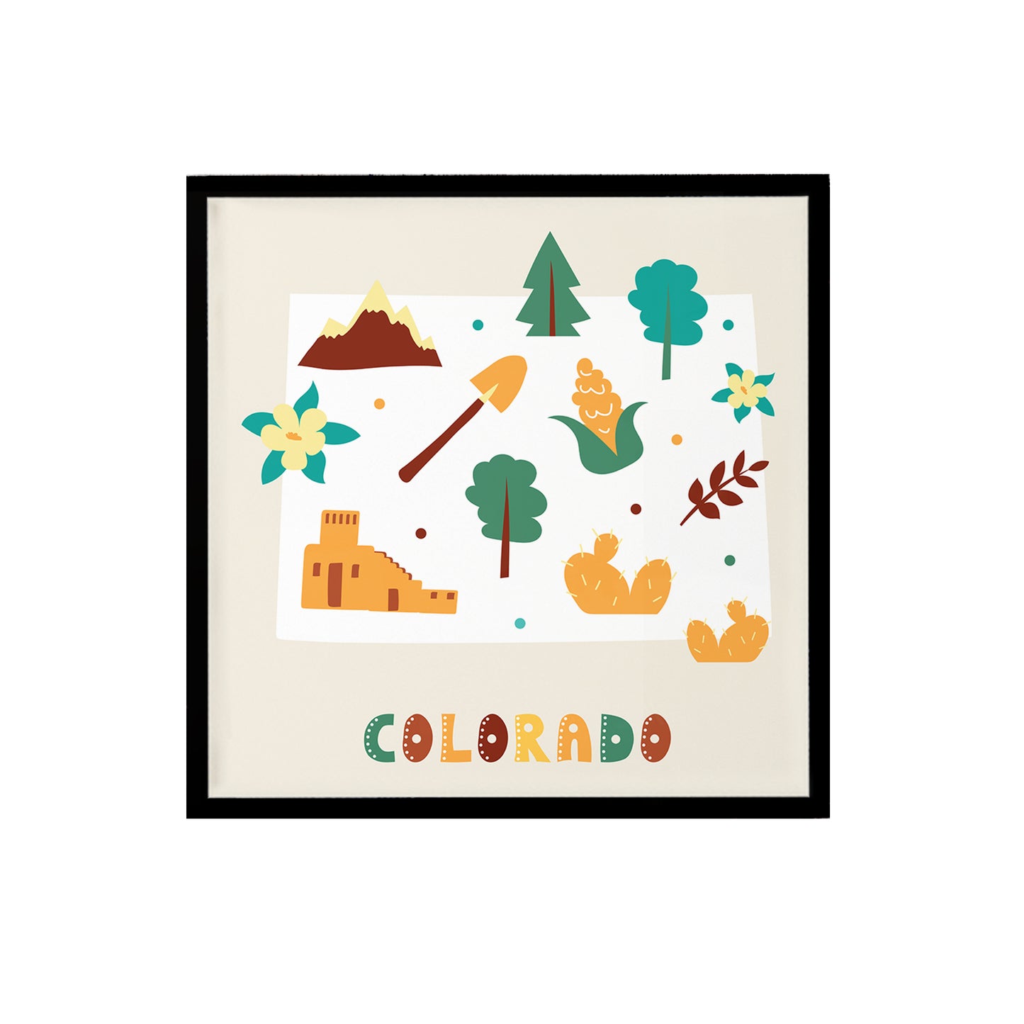 Colorado, Travel Print