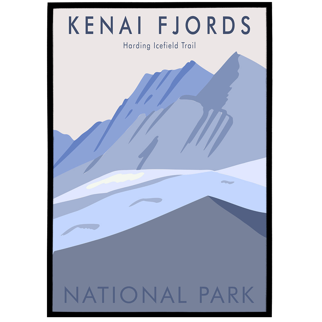 Kenai Fjords National Park Poster