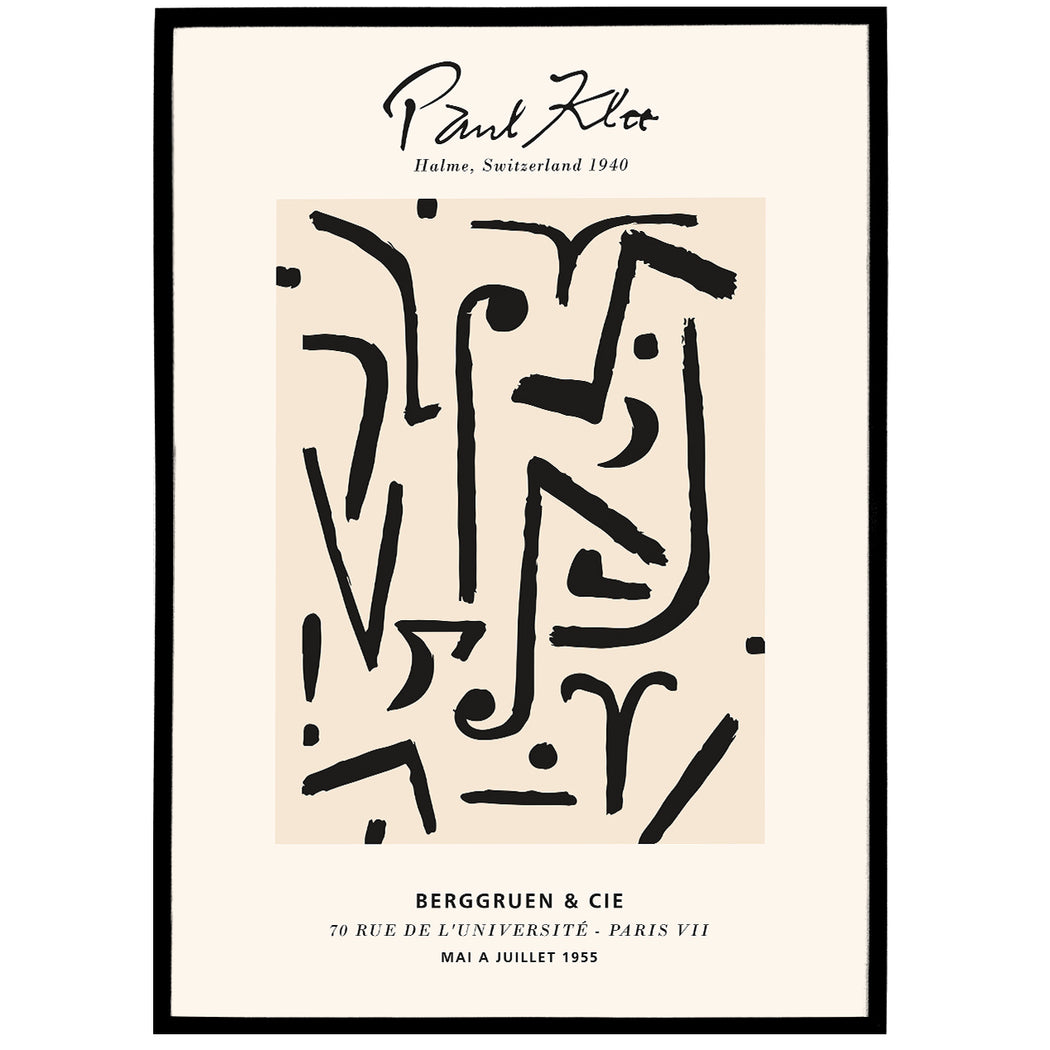 Paul Klee Halme Poster