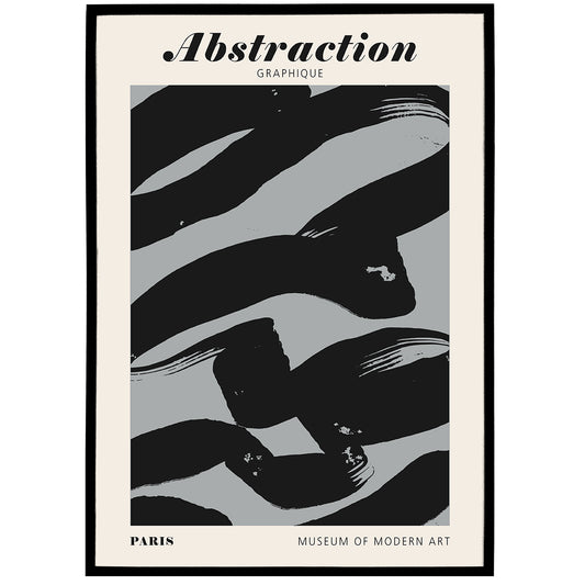 Abstraction Grafique Poster