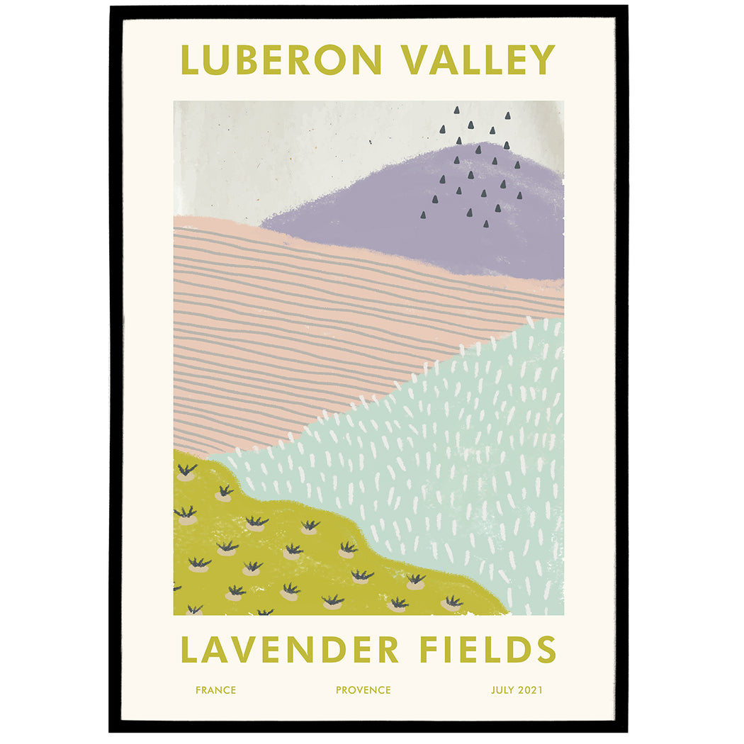 Luberon Valley, France Print