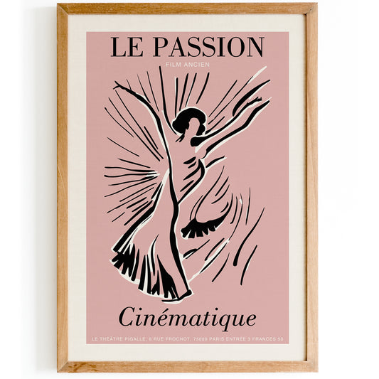 Vintage French Exhibition Print