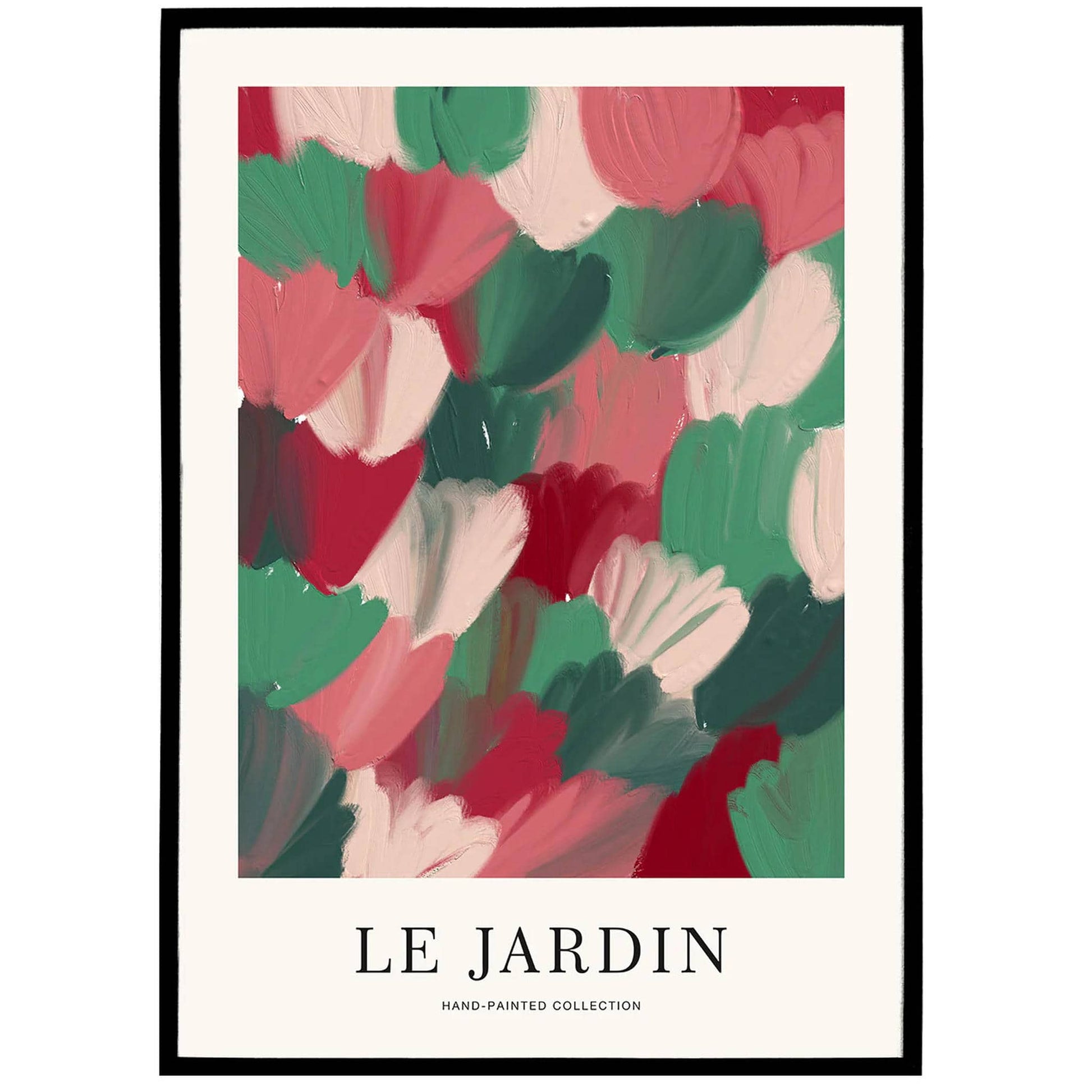 Colorful Le Jardin Floral Poster - HypeSheriff