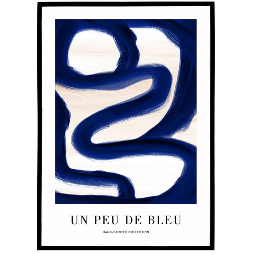 Un Peu De Bleu Poster