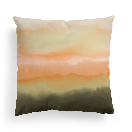 Break in the Weather Modern Art Throw Pillow