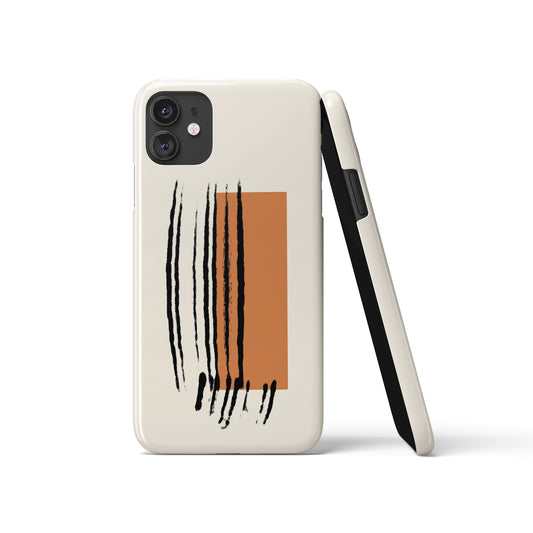 Mid Century Drawing iPhone Case 4