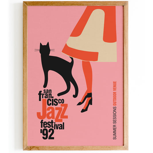 San Francisco Jazz Fest Poster