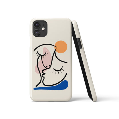 Picasso Kiss iPhone Case