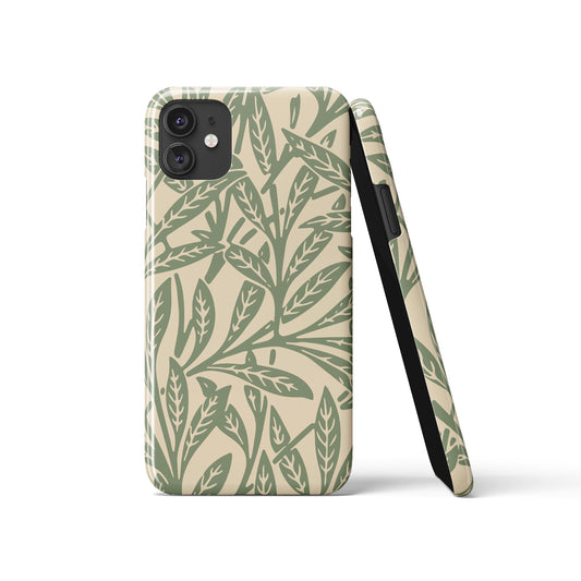 Retro iPhone Case - Floral Pattern