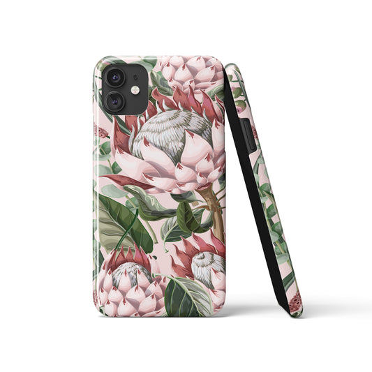 Floral iPhone Case with handdrawn prints