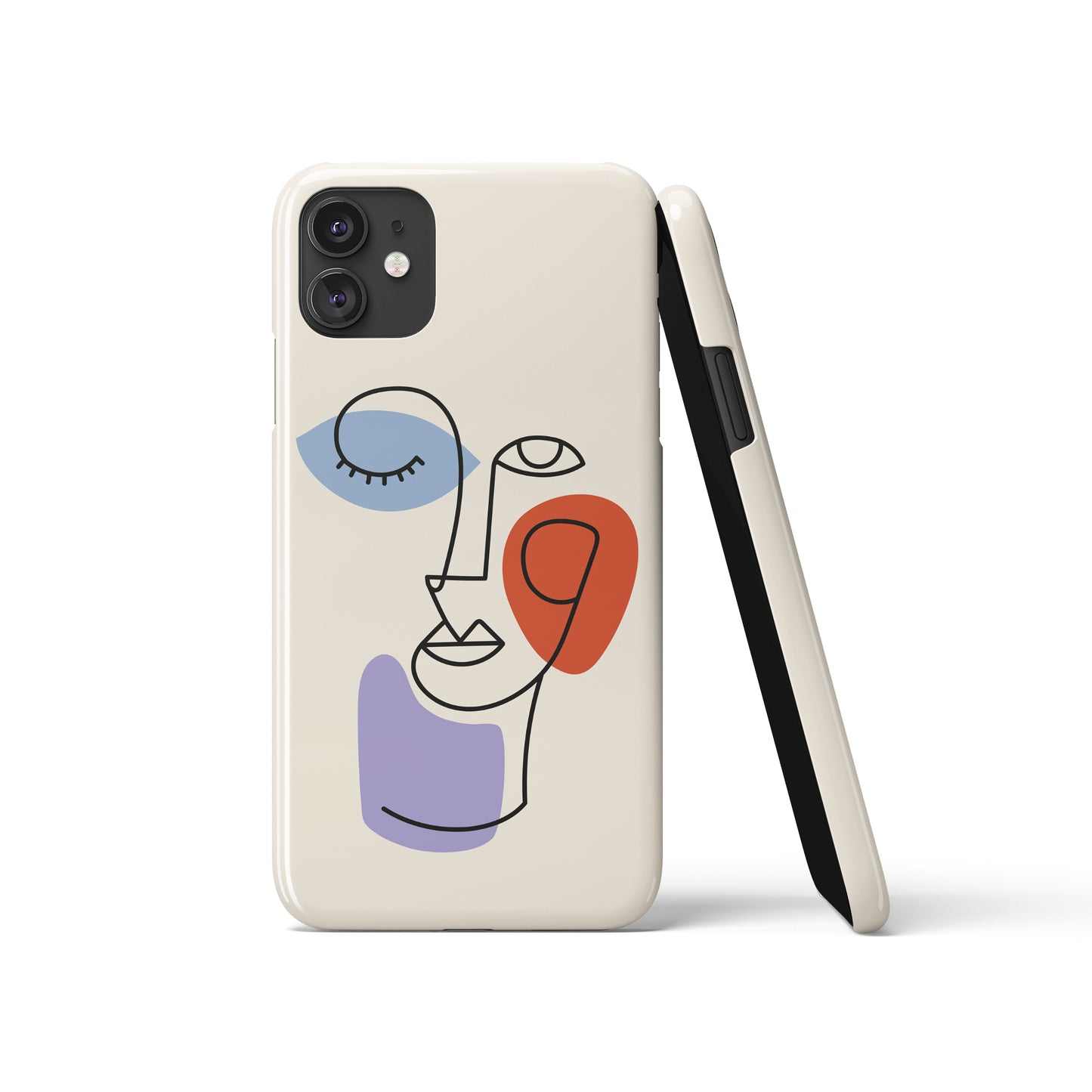 Picasso Inspired Line Art iPhone Case