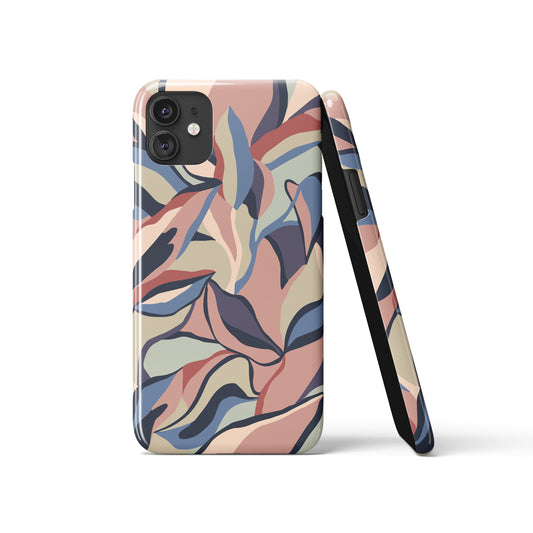 Contemporary Botanical Pattern iPhone Case