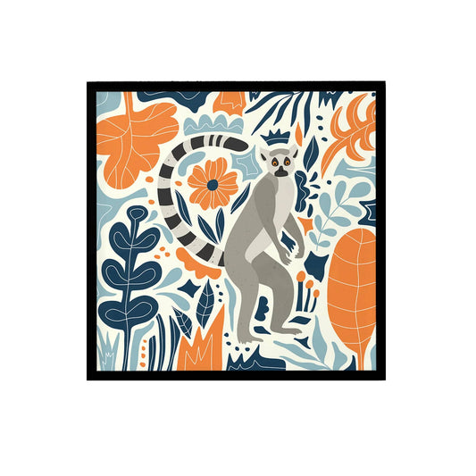 Jungle Boogie Lemur King Julien Print - HypeSheriff
