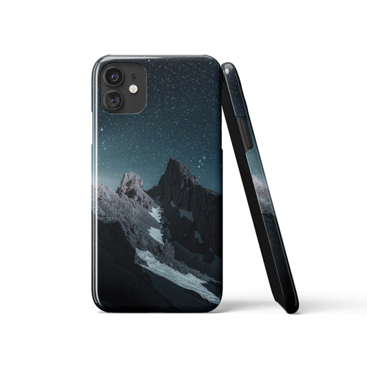 Mountains Night iPhone Case
