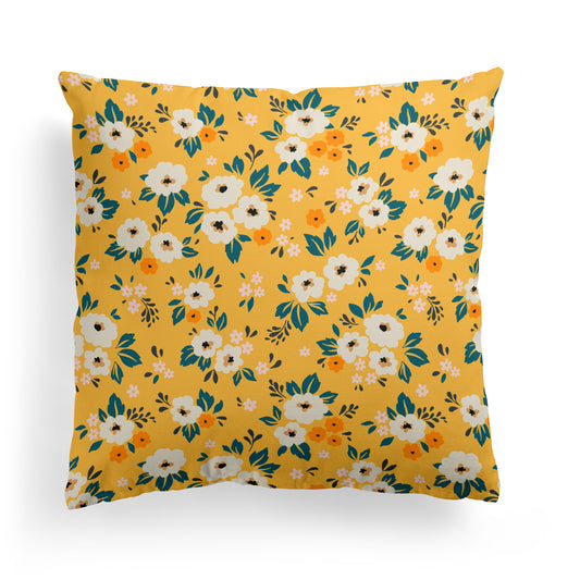 Yellow Throw Pillow