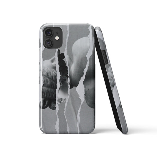 B&W Woman Collage iPhone Case