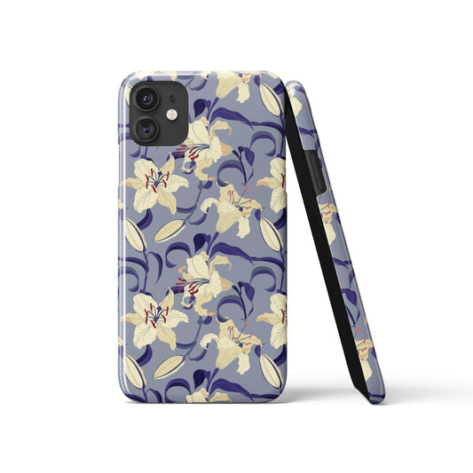 iPhone Case with Lilies Print