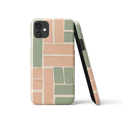 Nordic Pastel Art iPhone Case