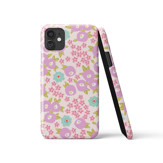 Pastel Flowers iPhone Case