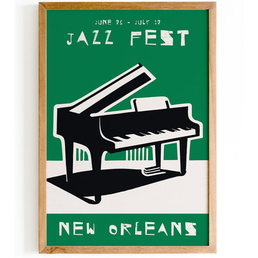 New Orleans Jazz Fest Poster