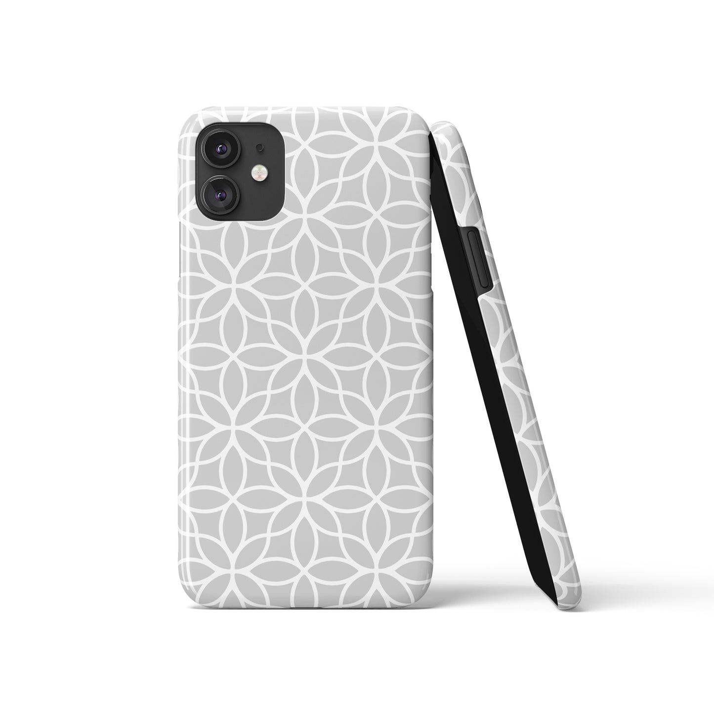 Grey Art Deco iPhone Case