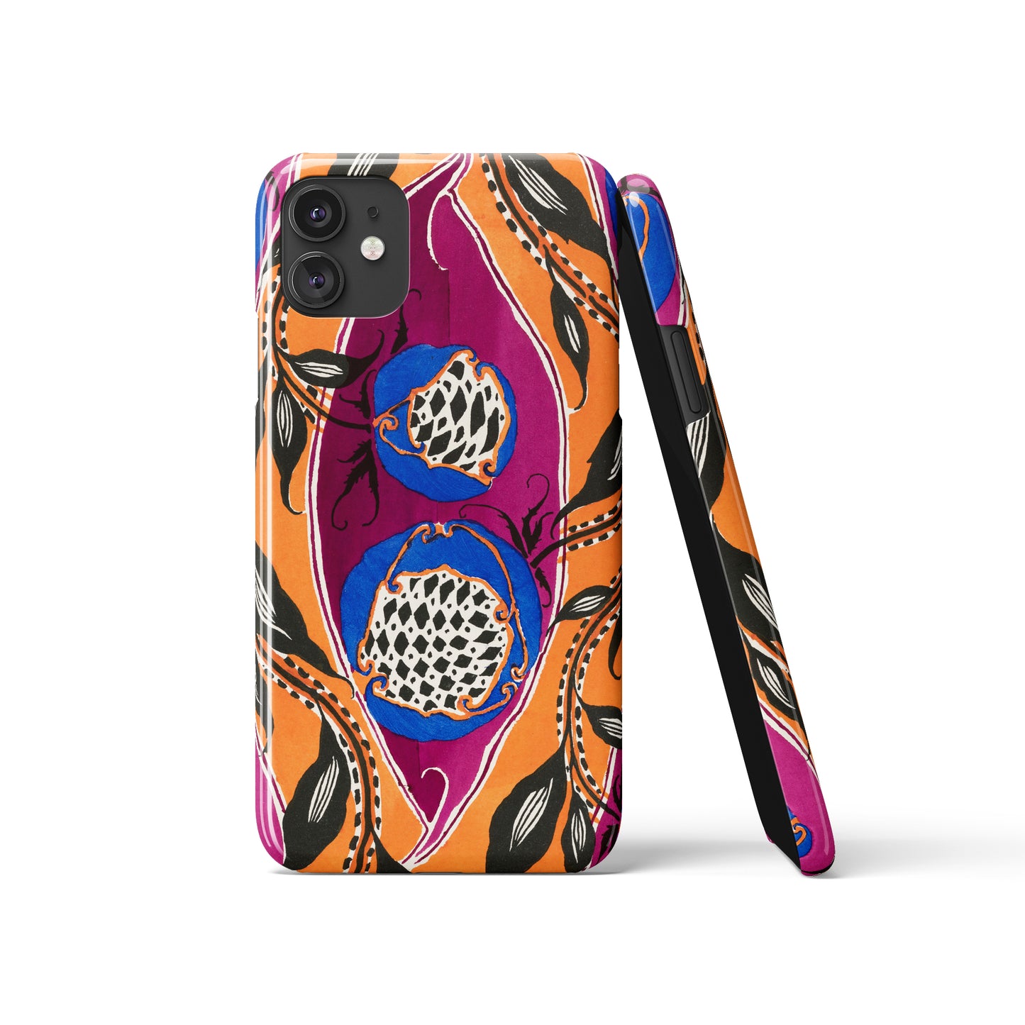 Colorful Botanical Abstract iPhone Case