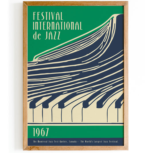 Festival International de Jazz Poster