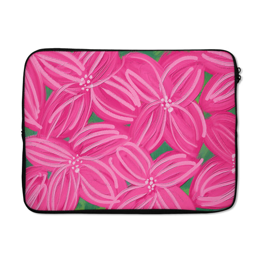 Painted Flowers Nature Art - Laptop Sleeve