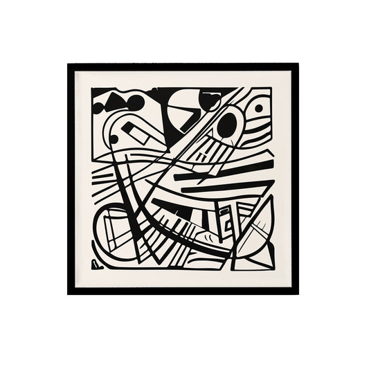 Wassily Kandinsky Modern Abstract Print