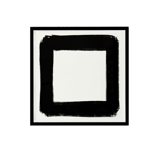 B&W Square Print