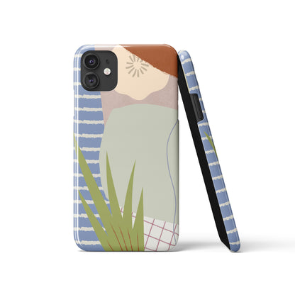 Abstract Vintage Nature iPhone Case