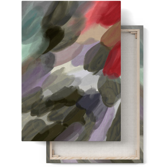 Hand Painted Abstract Art Canvas Print