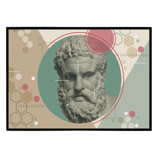 Heracles Sculpture Horizontal Poster