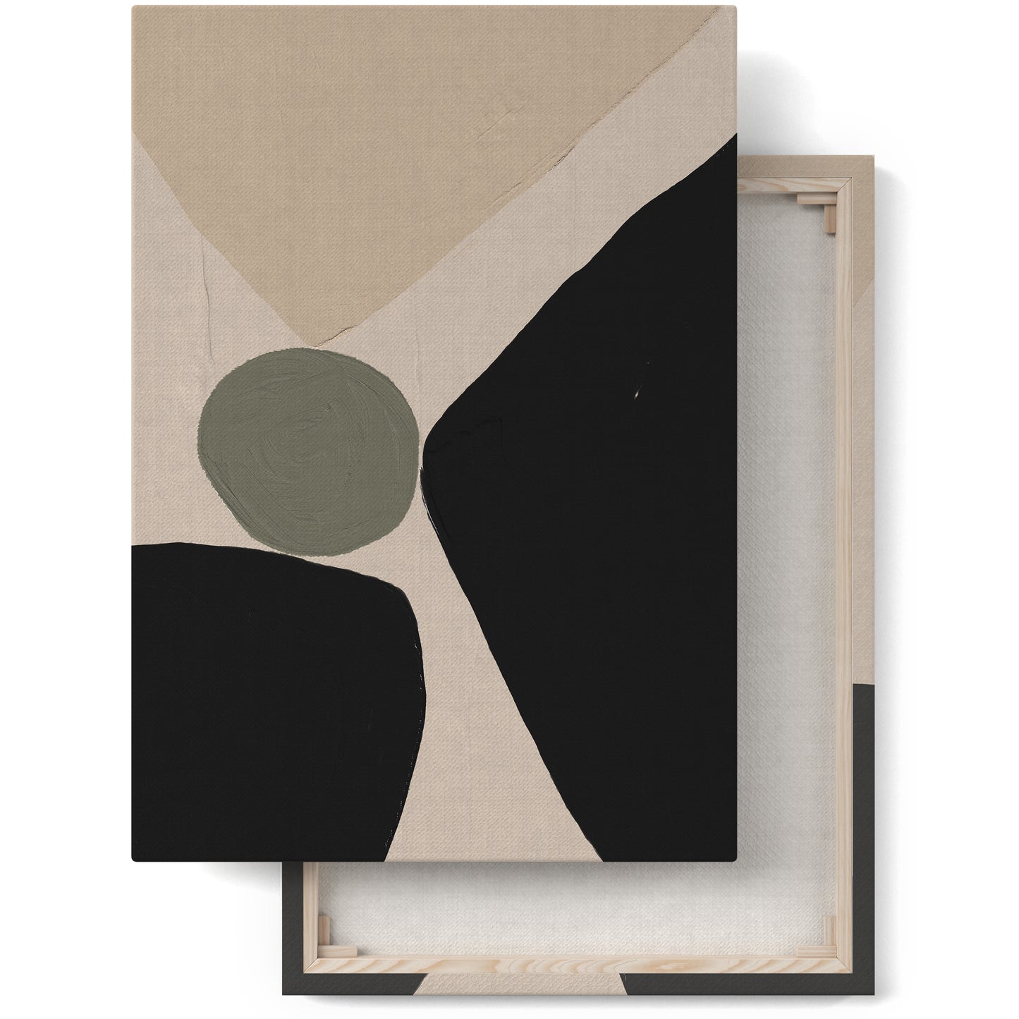 Modern Shapes Minimalism Canvas Print