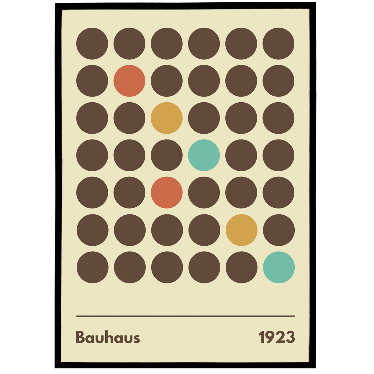 1923 Minimalist Bauhaus Poster