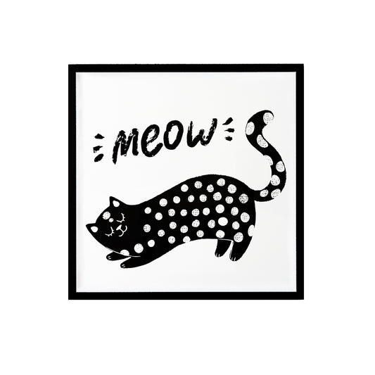 Meow Cat Print