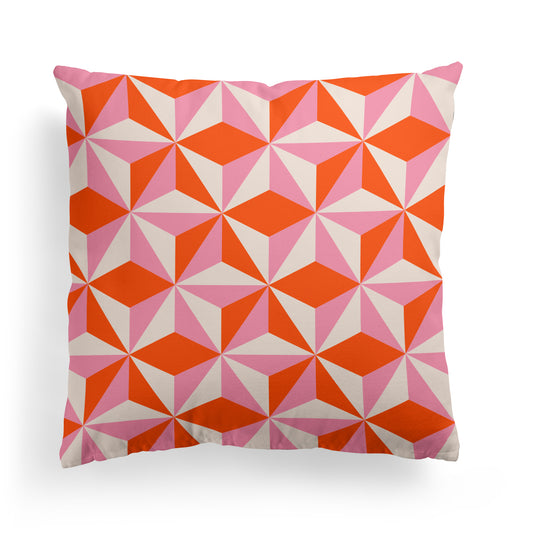 60s Vibes Throw Pillow