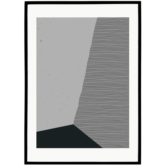 Black Modern No.1 Print