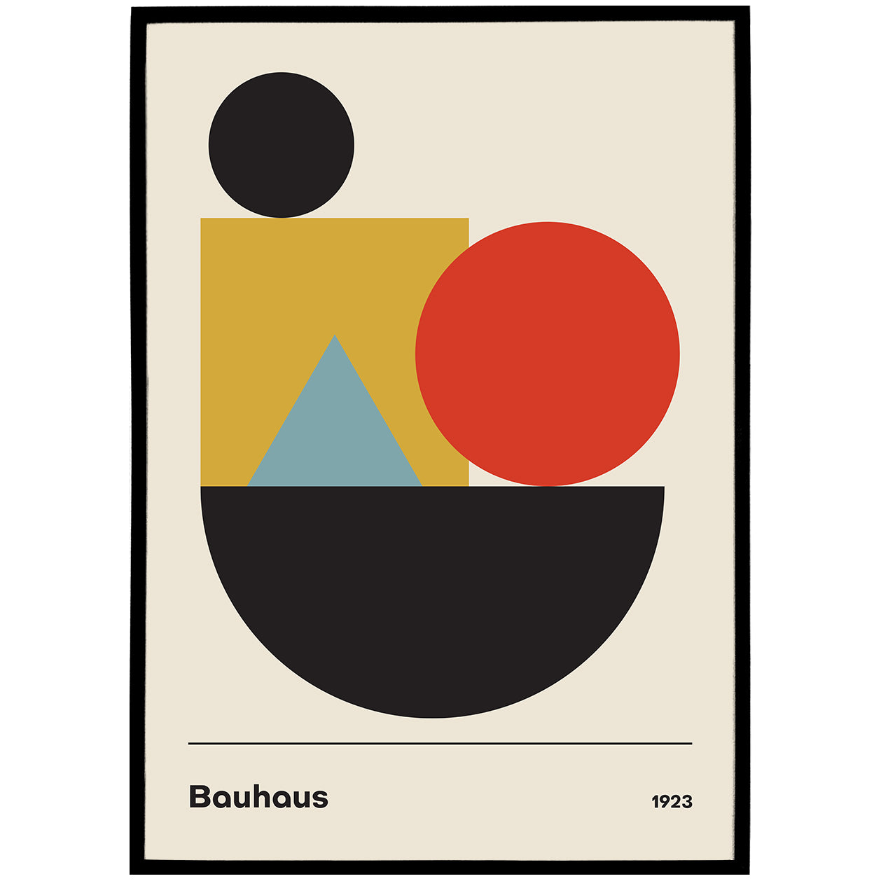 Bauhaus 1923 Poster